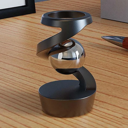 Kinetic Desk Toy With Levitating Globe Optical Illusion NALANI