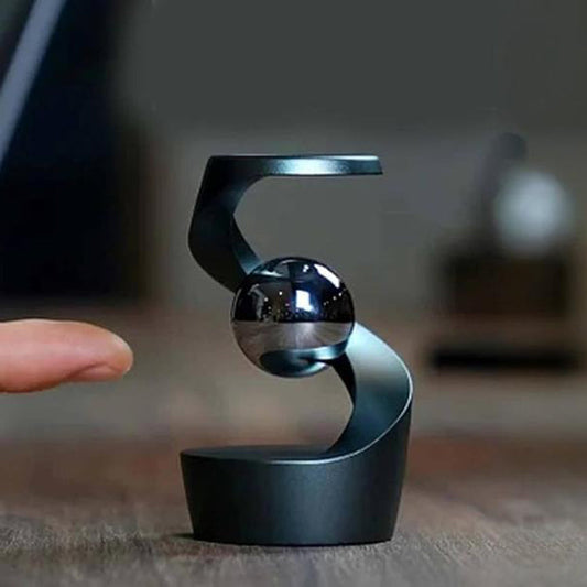 Kinetic Desk Toy With Levitating Globe Optical Illusion NALANI