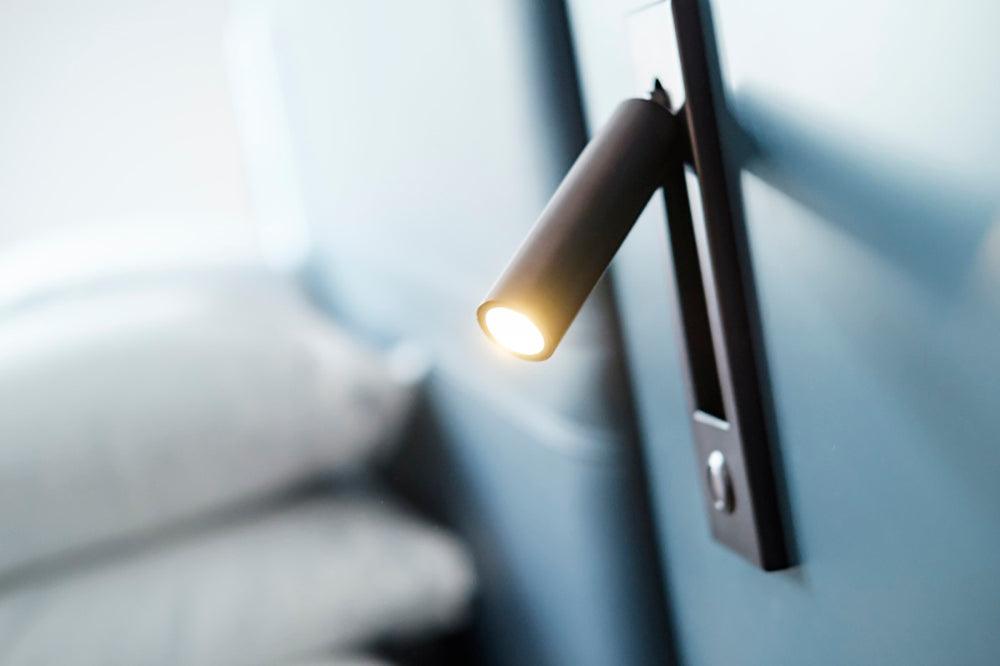 LED Adjustable Bedside Reading Light Sconce For Small Rooms NALANI