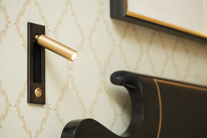 LED Adjustable Bedside Reading Light Sconce For Small Rooms NALANI