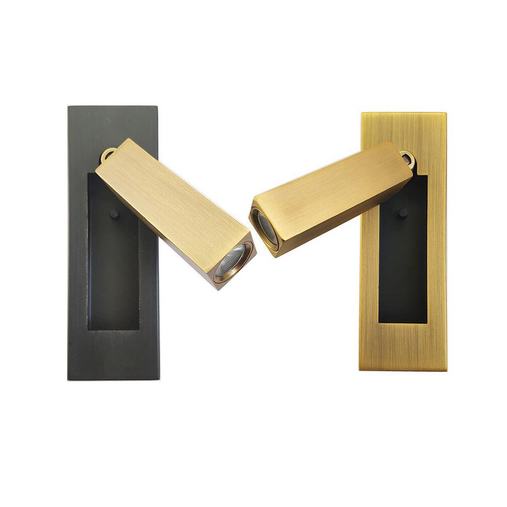 LED Adjustable Bedside Reading Light Sconce For Small Rooms NALANI