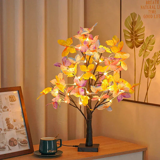 LED Artificial Bonsai Tree Lamp for Bedroom and Party Decor Lighting NALANI