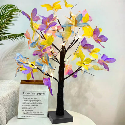 LED Artificial Bonsai Tree Lamp for Bedroom and Party Decor Lighting NALANI