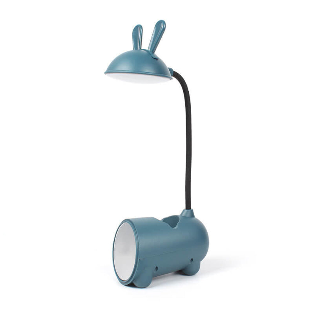 LED Desk Lamp With Touch Control Flexible Arm And Pen Holder NALANI