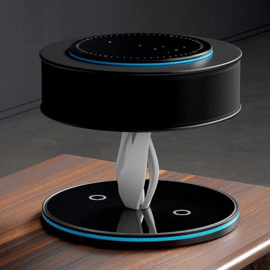 LED Desk Lamp With Wireless Charging Bluetooth Speaker NALANI