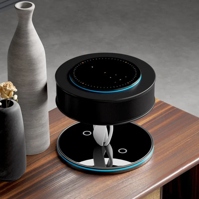 LED Desk Lamp With Wireless Charging Bluetooth Speaker NALANI