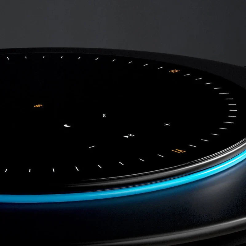 LED Desk Lamp With Wireless Charging Bluetooth Speaker NALANI