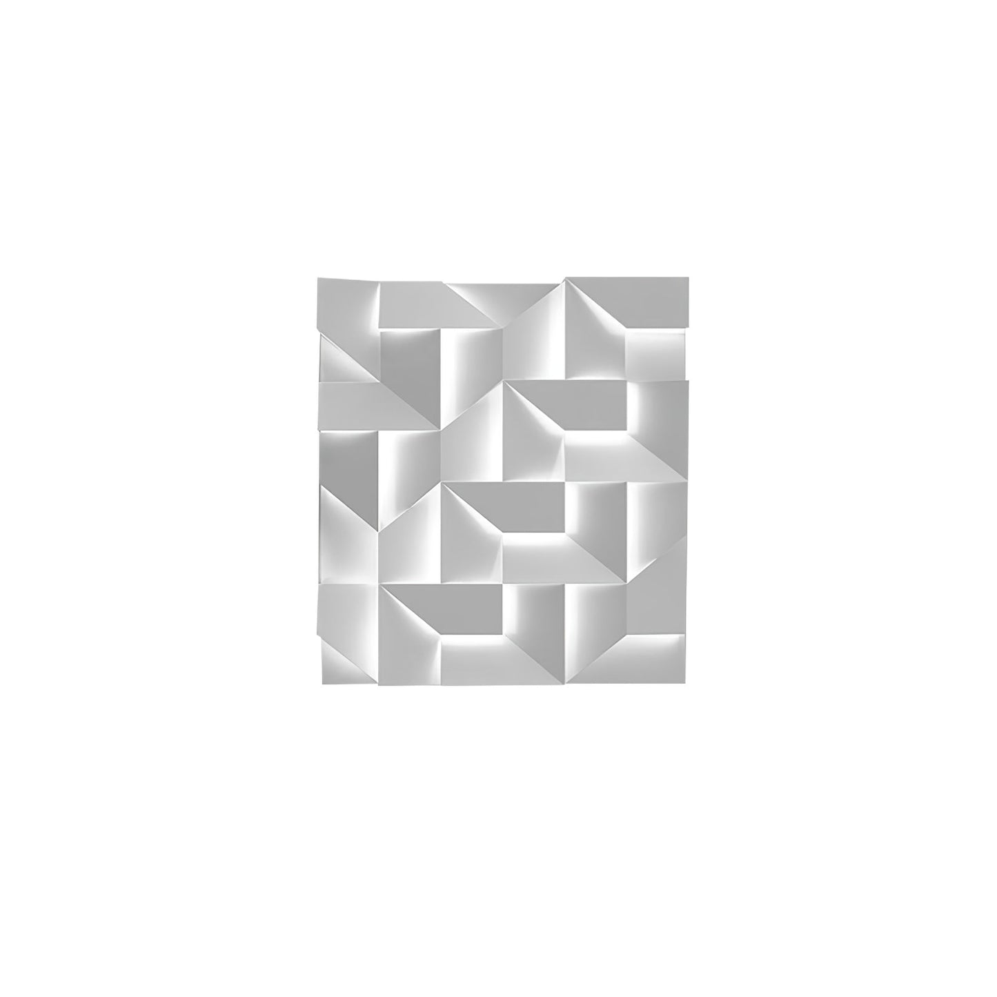 LED Diffused Aluminum Wall Sconce Matte White Modern NALANI