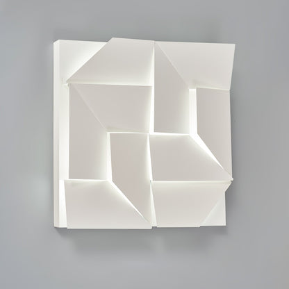 LED Diffused Aluminum Wall Sconce Matte White Modern NALANI