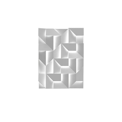 LED Diffused Aluminum Wall Sconce Matte White Modern NALANI