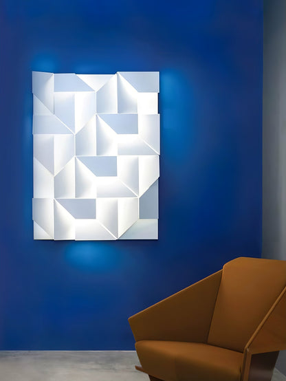 LED Diffused Aluminum Wall Sconce Matte White Modern NALANI