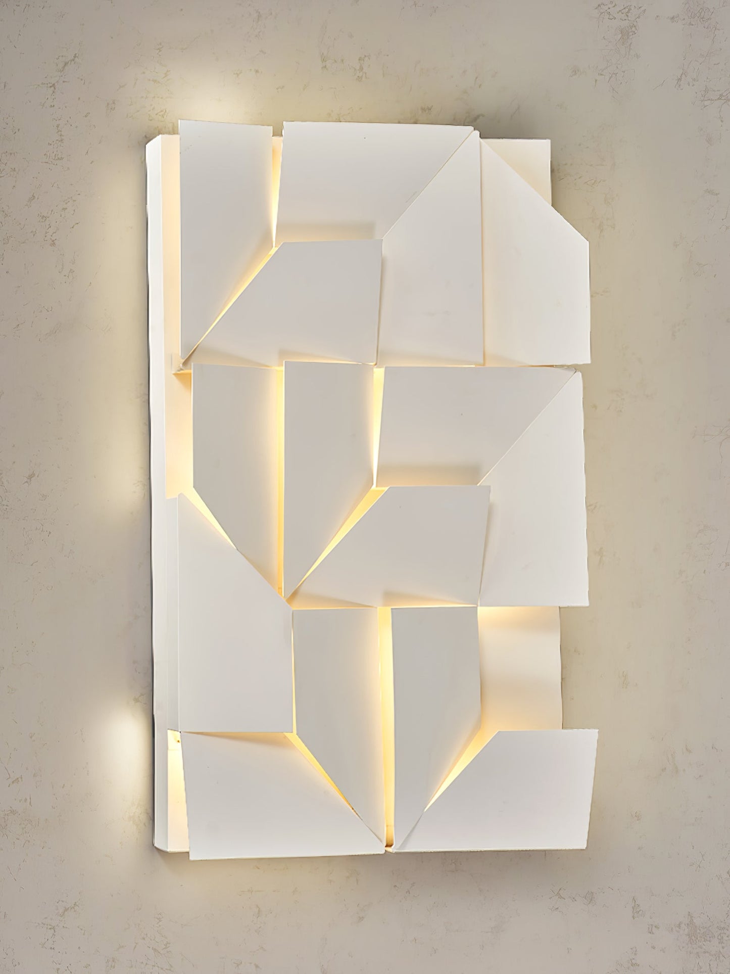 LED Diffused Aluminum Wall Sconce Matte White Modern NALANI