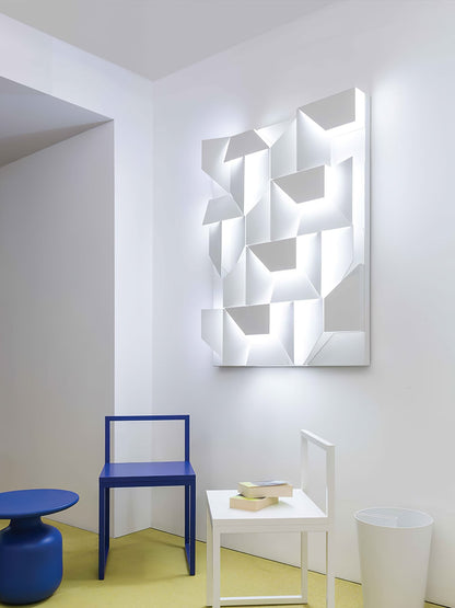 LED Diffused Aluminum Wall Sconce Matte White Modern NALANI