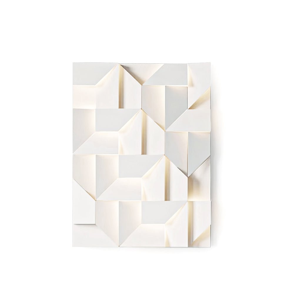 LED Diffused Aluminum Wall Sconce Matte White Modern NALANI