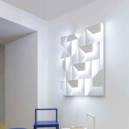 LED Diffused Aluminum Wall Sconce Matte White Modern NALANI
