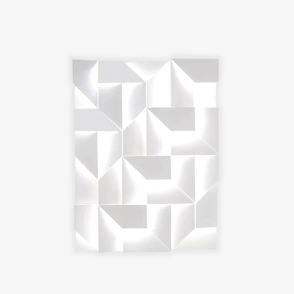 LED Diffused Aluminum Wall Sconce Matte White Modern NALANI