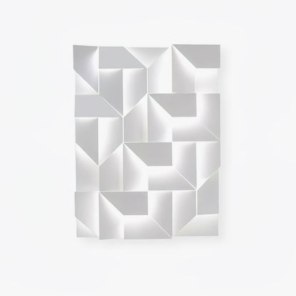LED Diffused Aluminum Wall Sconce Matte White Modern NALANI