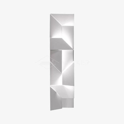 LED Diffused Aluminum Wall Sconce Matte White Modern NALANI