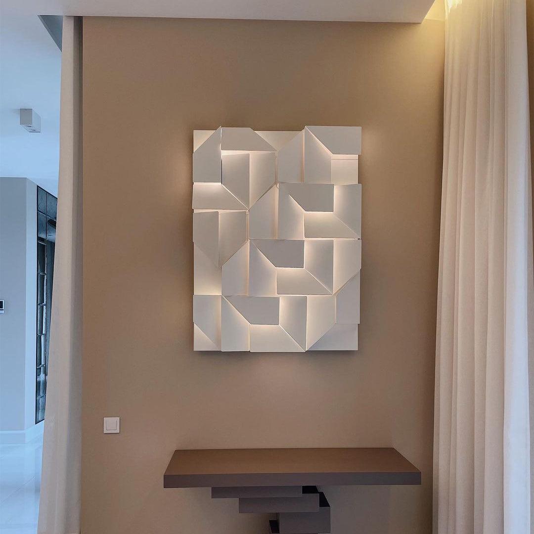 LED Diffused Aluminum Wall Sconce Matte White Modern NALANI