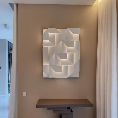 LED Diffused Aluminum Wall Sconce Matte White Modern NALANI