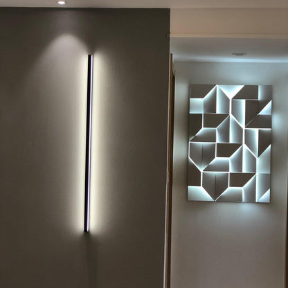 LED Diffused Aluminum Wall Sconce Matte White Modern NALANI