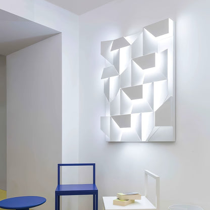 LED Diffused Aluminum Wall Sconce Matte White Modern NALANI