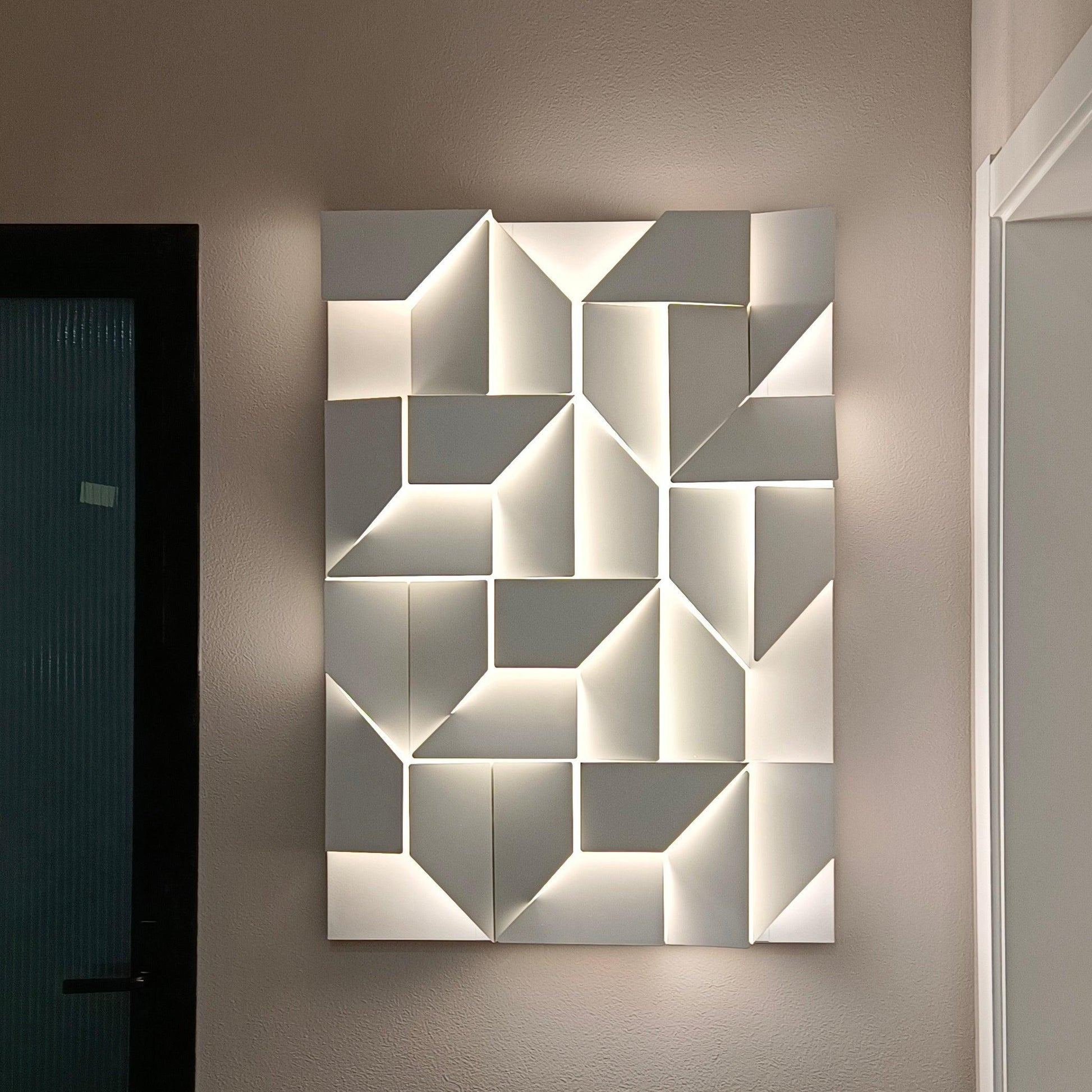 LED Diffused Aluminum Wall Sconce Matte White Modern NALANI