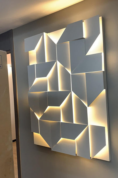 LED Diffused Aluminum Wall Sconce Matte White Modern NALANI