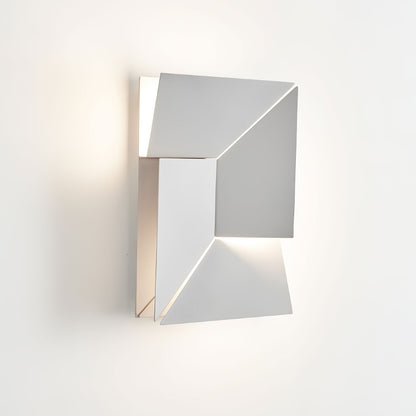 LED Diffused Aluminum Wall Sconce Matte White Modern NALANI