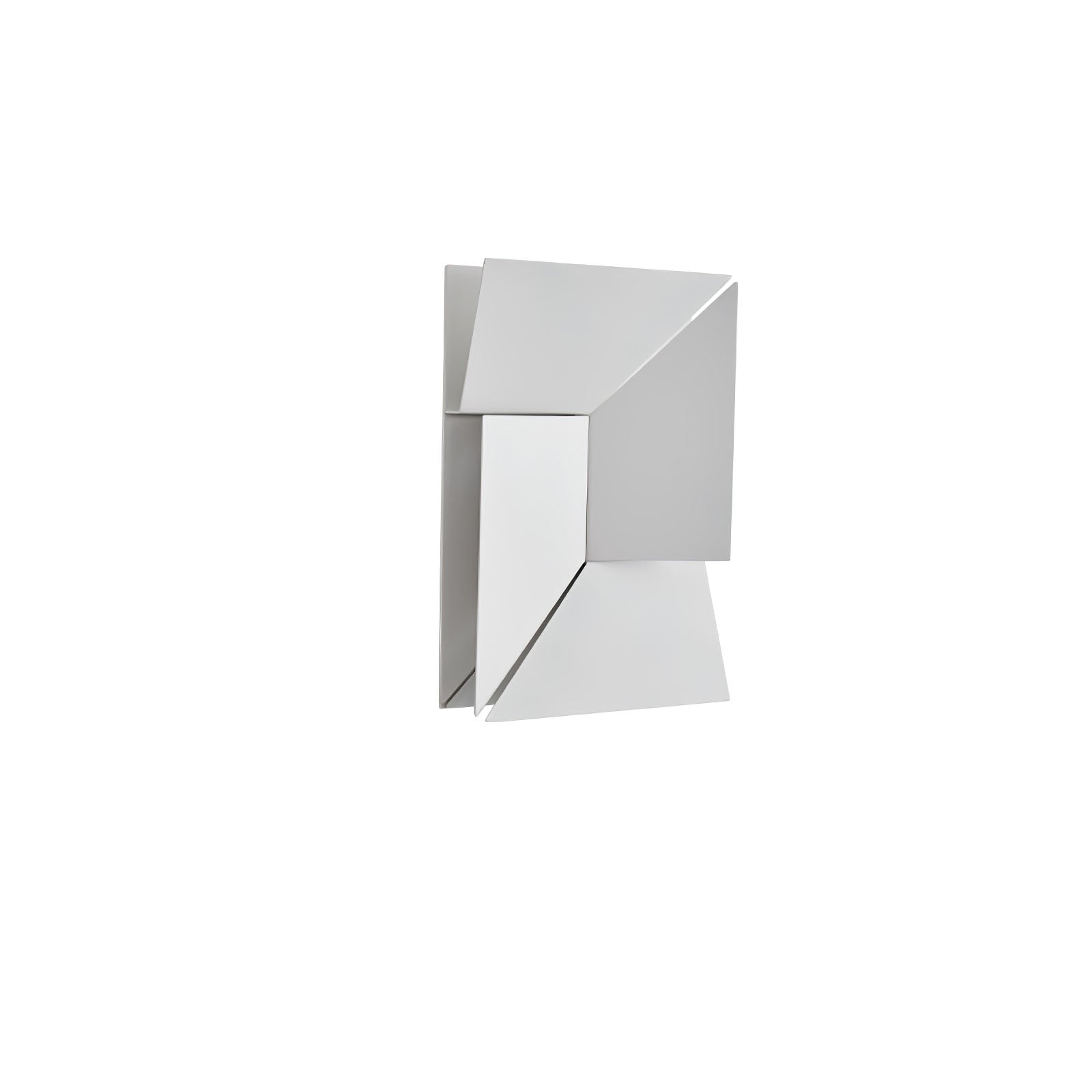 LED Diffused Aluminum Wall Sconce Matte White Modern NALANI