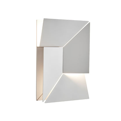 LED Diffused Aluminum Wall Sconce Matte White Modern NALANI