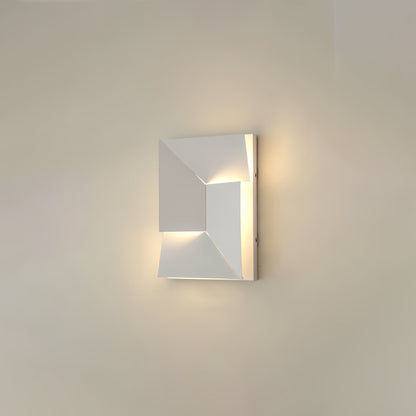 LED Diffused Aluminum Wall Sconce Matte White Modern NALANI