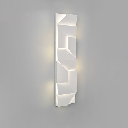 LED Diffused Aluminum Wall Sconce Matte White Modern L 11.8″ x W 47.2″ L 30cm x H 120cm Wired version Warm Light NALANI