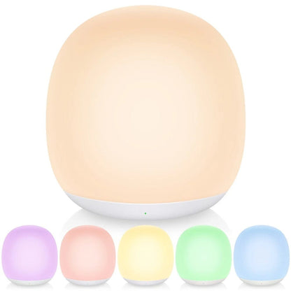 LED Egg Lamp Nightlight USB Rechargeable Dimmable RGB Color NALANI