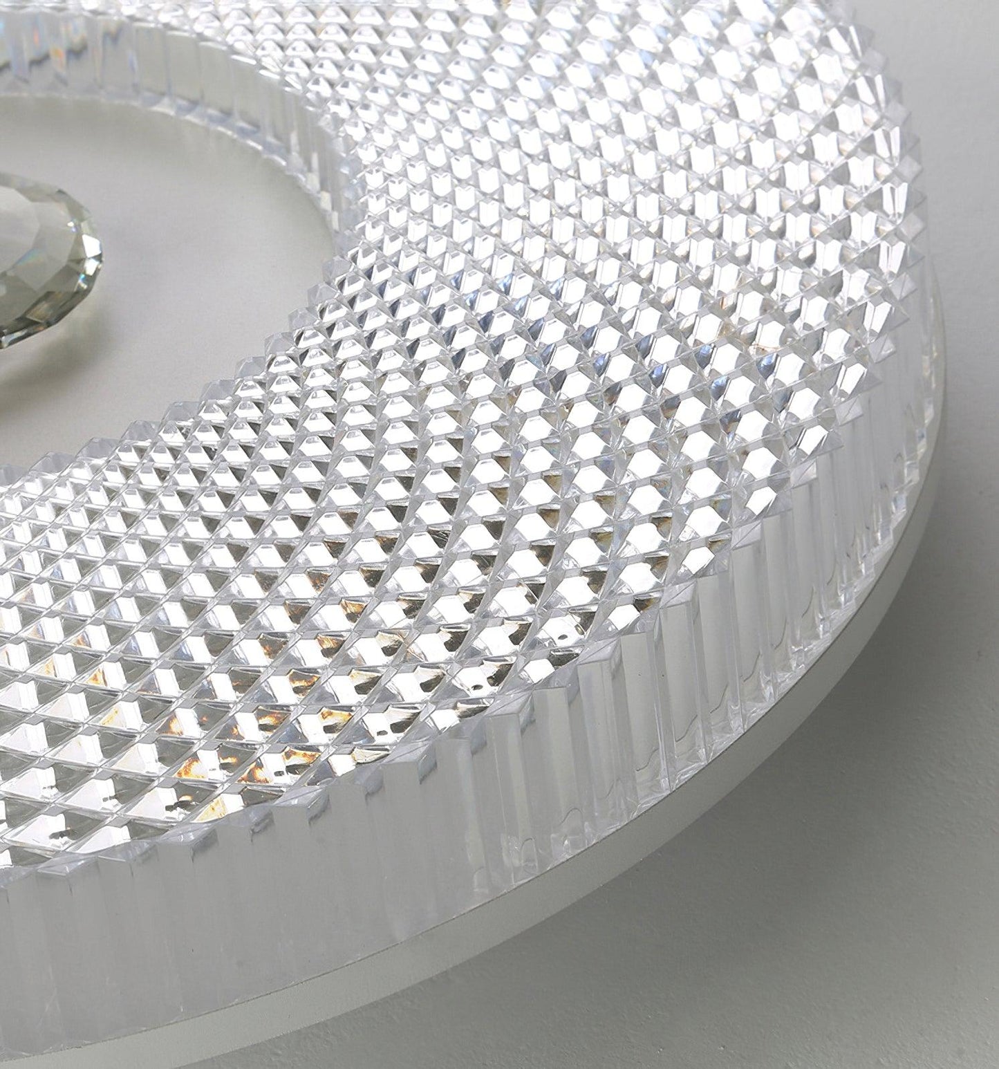 LED Flush Mount Ceiling Light White Diffuser Modern Fixture NALANI