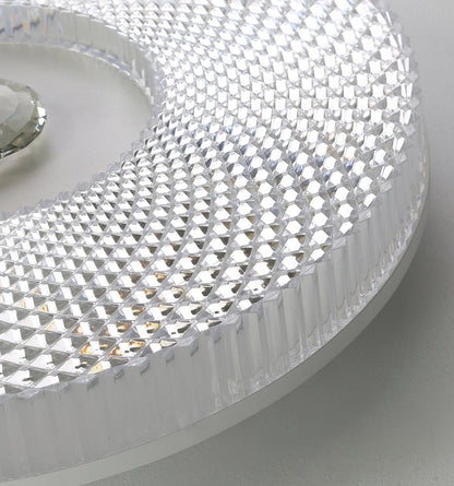 LED Flush Mount Ceiling Light White Diffuser Modern Fixture NALANI