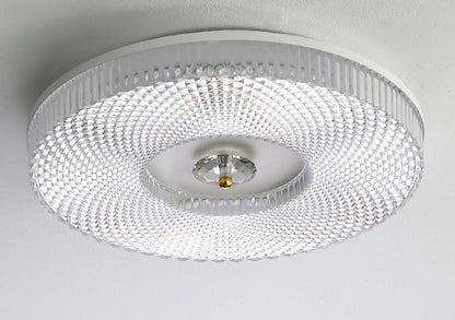 LED Flush Mount Ceiling Light White Diffuser Modern Fixture NALANI