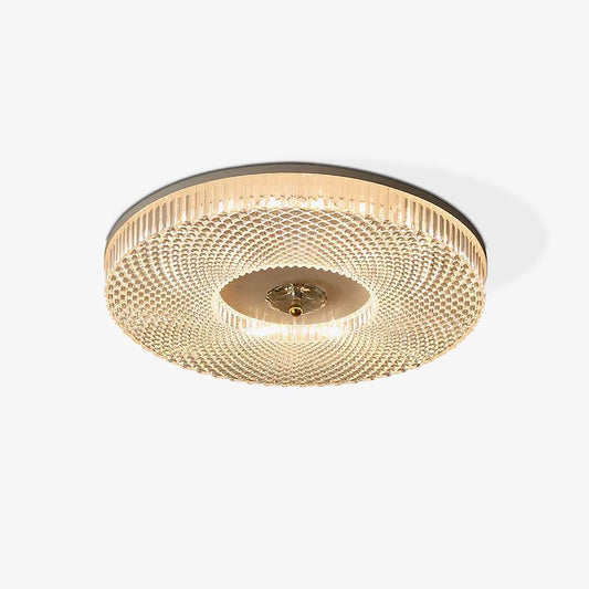 LED Flush Mount Ceiling Light White Diffuser Modern Fixture NALANI
