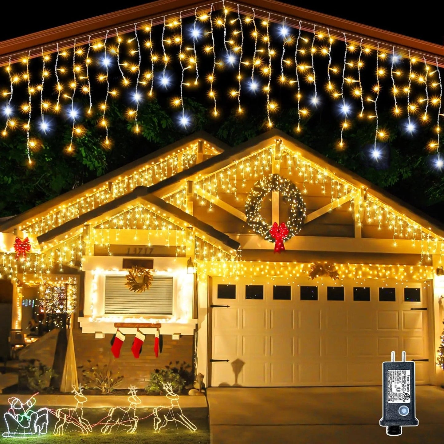 LED Garden Lighting Curtains for Holiday Outdoor Decoration NaLani