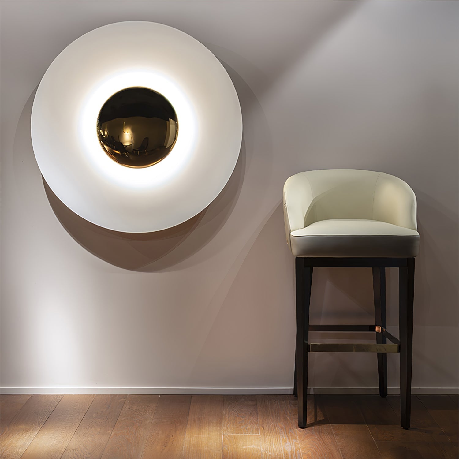 LED Glow Wall Light With Warm Ambient Glare Free Light NALANI
