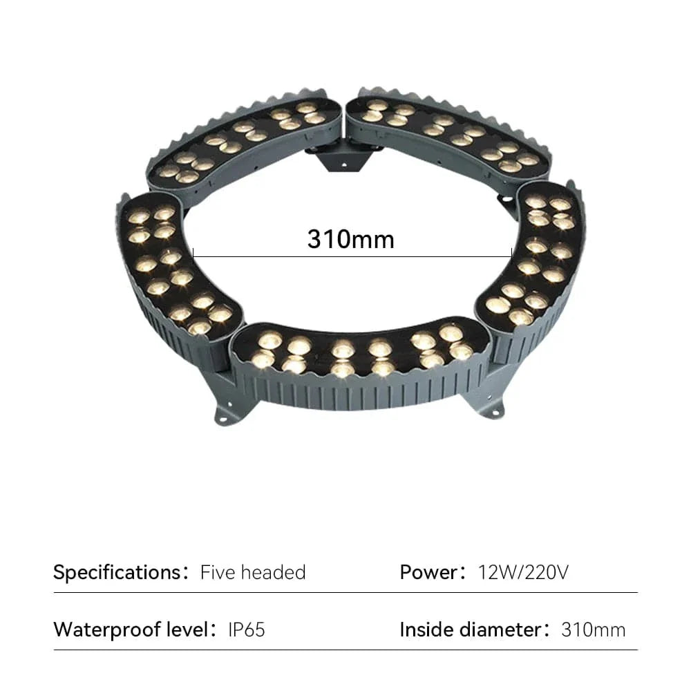 LED Outdoor RGB Spotlight With Spike Mount IP65 Durable 310mm NALANI
