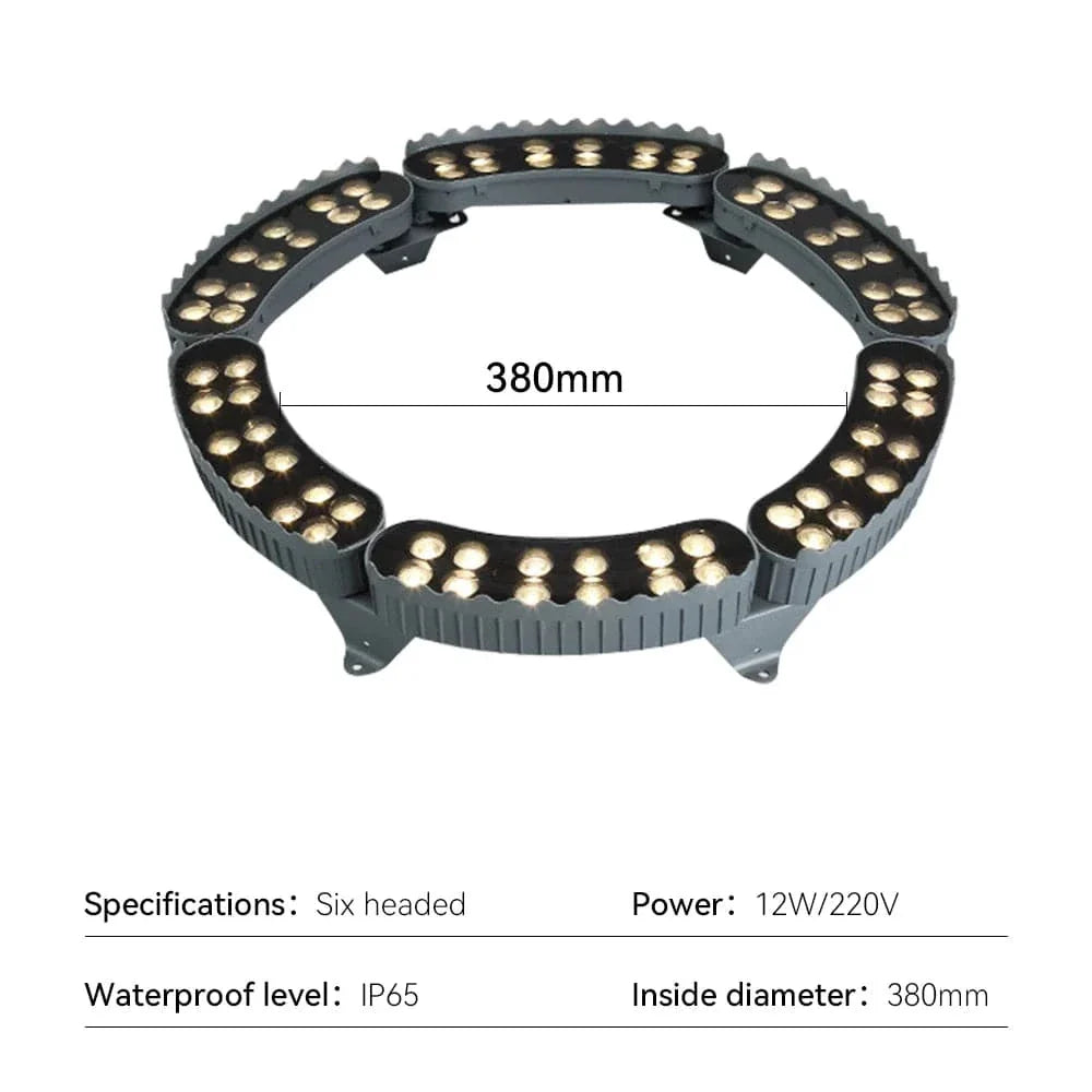 LED Outdoor RGB Spotlight With Spike Mount IP65 Durable 380mm NALANI