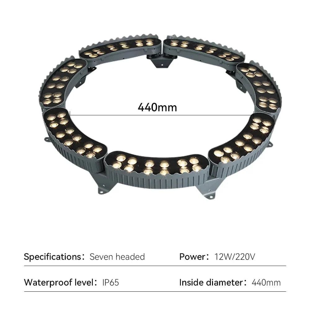 LED Outdoor RGB Spotlight With Spike Mount IP65 Durable 440mm NALANI