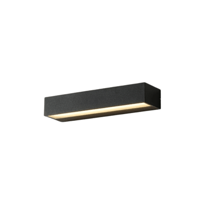 LED Outdoor Wall Lights Waterproof Aluminum Sconces Porch Warm White 3000k Black 30cm NALANI
