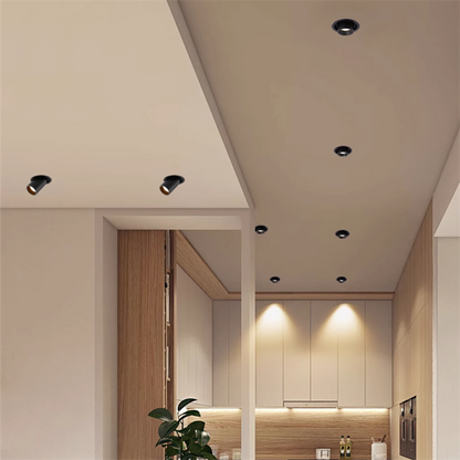 LED Recessed Downlight with Dimmable Functionality and Energy Efficiency NaLani