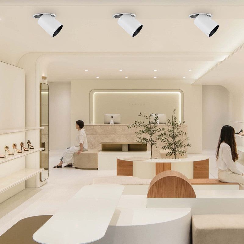 LED Recessed Downlight with Dimmable Functionality and Energy Efficiency NaLani