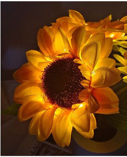 LED Sunflower Lamp for Nightlight and Ambient Lighting Use NALANI