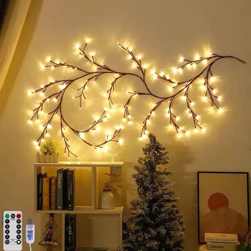 LED Tree Branch Lamp Solar Or USB Powered Vine Lights NALANI