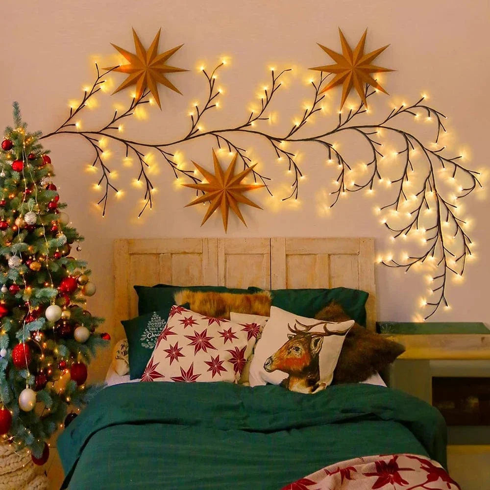 LED Tree Branch Lamp Solar Or USB Powered Vine Lights NALANI