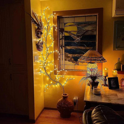 LED Tree Branch Lamp Solar Or USB Powered Vine Lights NALANI